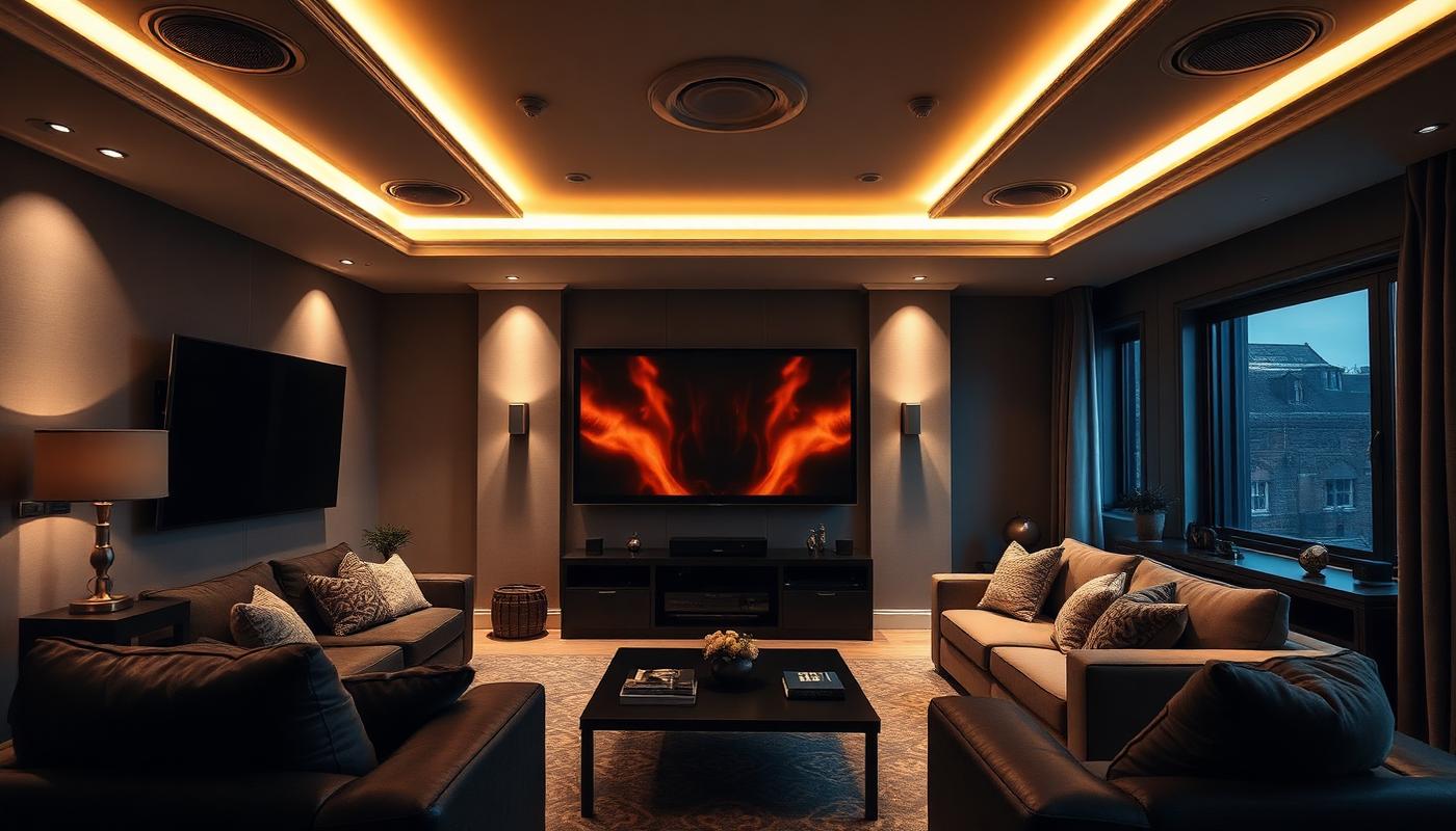 Audio Visual Installer work — home cinema, multi-room audio and smart home