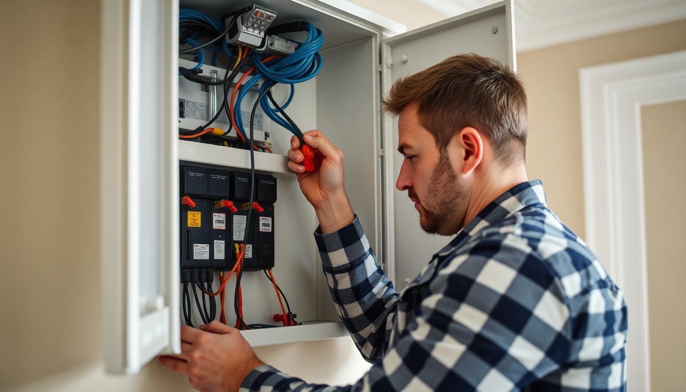 Electrician work — domestic, commercial and ev installation